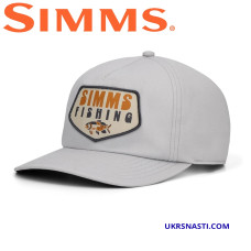 Кепка Simms Double Haul Cap Overcast Abstract Bass